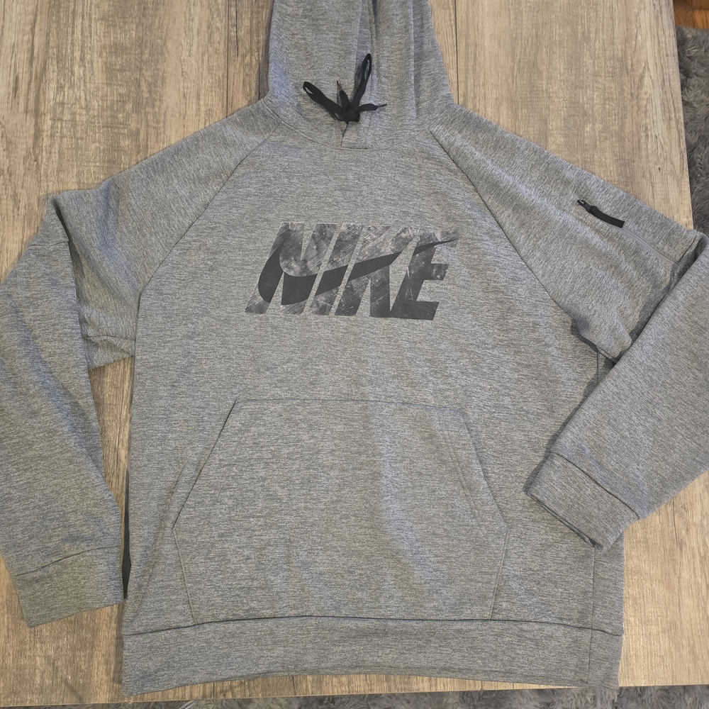 Nike Heather Gray Men's Hoodie